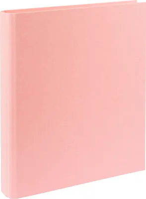Produktbild von Ordner DINA4 schmal, Ringordner inkl. Klarsichtfolien (rosa) (1 Stk.)