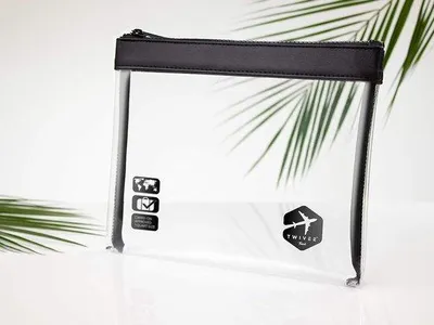 Obrázok produktu pre Priehľadná taška, veľká, priehľadná, organizér na kozmetiku
