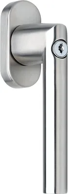 Produktbild von Fenstergriff Edelstahl 20-40 mm matt Gehrungsform, verschliebar