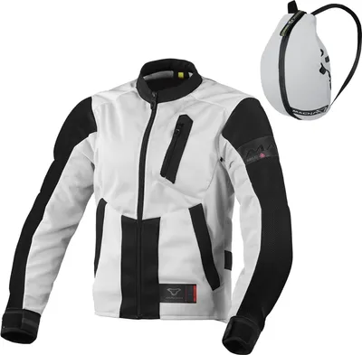 Produktbild von Macna Torido Motorrad Textiljacke, hellgrau, 3XL