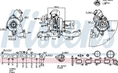 Image de Turbo Audi 2,0Tdi A4 B8/B9 A5/Q5 (Avec Collecteur)