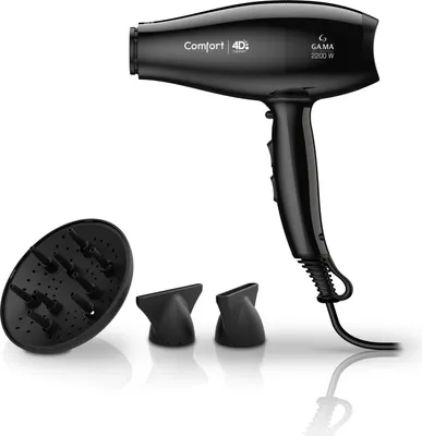 Image de GA.MA Comfort 4D sèche-cheveux 2200 W Noir