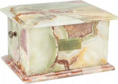 Produktbild von Steinurnen, Natürlicher Onyx. Steinurne Für Asche (Undekoriert)