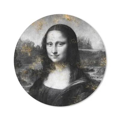 Produktbild von MuchoWow® Mauspad Mousepad Mona Lisa - Leonardo da Vinci - Kunst 30x30 cm - Mousepads - Maus Mat - Pad - Mausunterlage - Tischunterlage - Schreibtischmatten