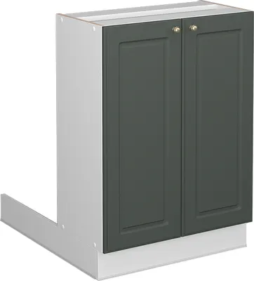Produktbild von Kücheninsel Vicco Fame-Line Grün-Gold Landhaus 60 cm ohne Arbeitsplatte, Model 38551