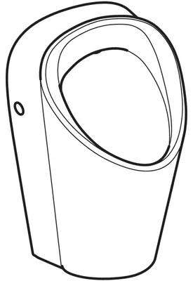 Produktbild von GEBERIT 503120008 Renova M Urinal, Zulauf von hinten