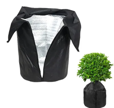 Image de Omgoods - Protection hivernale pour les plantes en pot avec sac isolant