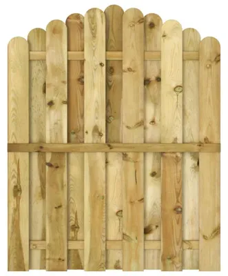 Productafbeelding van Robuuste Tuindeur van Geïmpregneerd Vurenhout 100 x 125 cm