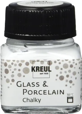 Immagine prodotto di KREUL Vetro & Porcellana Cotone bianco gessoso 20 ml