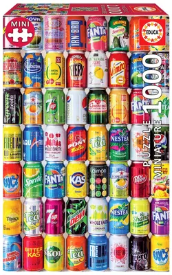 Immagine prodotto di Puzzle 1000 pezzi Cans Educa 19035
