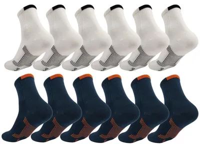 Produktbild von 12 Paar Herren Sport Sneaker Socken Quarter Socks Kurzsocken Halbsocken Mix3/40-43