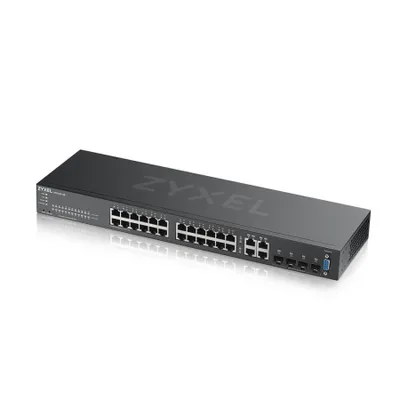Produktbild von Zyxel GS2220-28-EU0101F, Managed, L2, Gigabit Ethernet (10/100/1000), Rack-Einbau