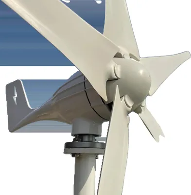 Zdjęcie produktu dla Turbina wiatrowa, wysoka wydajność, trwała konstrukcja, 3000W 5 łopat, 48V, z kontrolerem MPPT