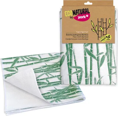 Produktbild von York Fußbodentuch haltbares und effektives Tuch Bambus Eco Natural