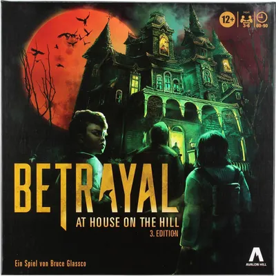Produktbild von Hasbro Gaming Avalon Hill Betrayal at House on the Hill 3rd Edition, Brettspiel, Reisen/Abenteuer, 12 Jahr(e)