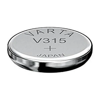 Image de Varta V315, oxyde d'argent (S), 1,55 V, 20 mAh, 7,9 mm, 7,9 mm, 1,65 mm