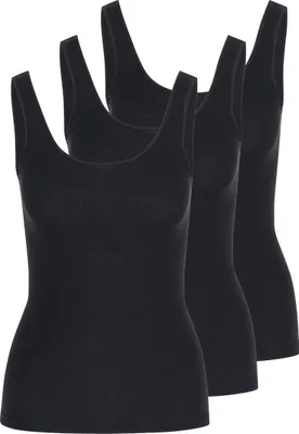 Produktbild von Nina von C. 3er Pack Daily Unterhemd / Top Im klassischen Design, Perfekte Passform, Angenehm auf der Haut
