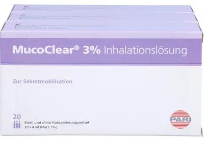 Produktbild von MucoClear 3% Inhalationslösung, 240 ml Lösung