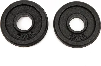 Produktbild von Workquout Gewichte 0,5 kg Eisengewichtscheiben x 2 Stück 675556