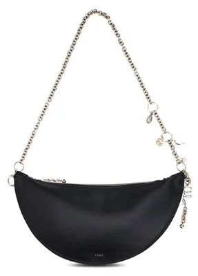 Produktbild von Chloé Schultertasche aus Kalbsleder in Schwarz CH25AS519P80_001
