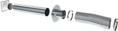 Produktbild von Jeremias Zuluftsystem 150mm weiss Typ ZUTE925