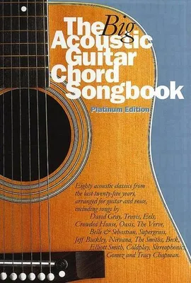 Immagine prodotto di The Big Acoustic Guitar Chord Songbook (Platinum Edition): Songbook für Gesang, Gitarre