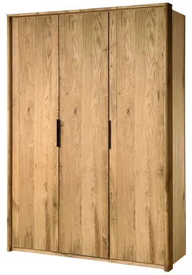 Zdjęcie produktu dla Szafa Maseri, szuflady, dębowa, trzydrzwiowa, 155 cm