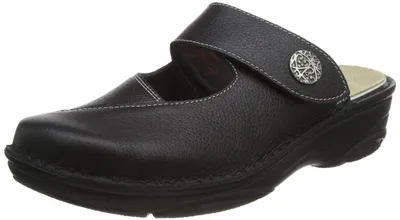 Produktbild von Berkemann Damen Heliane Hausschuh, Schwarz, 40 2/3 EU