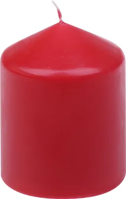 Produktbild von Stumpenkerzen Rubin Rot 100/77 mm, 4 Stück Steinhart Kerzen in RAL-Kerzen Güte Qualität
