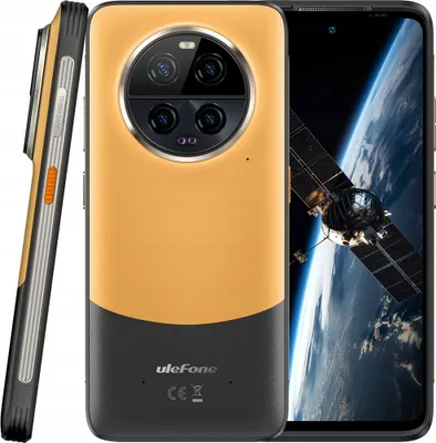 Produktbild von Ulefone Armor 23 Ultra, 17,2 cm (6.78"), 12 GB, 512 GB, 50 MP, Android 13, Schwarz, Orange