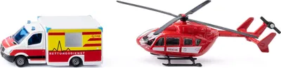 Obrázek produktu pro SIKU Super - Ambulance a vrtulník, set