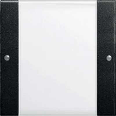 Immagine prodotto di Set bilanciere Gira 1 posto Sistema 55, trasparente/nero opaco, 1 pz.