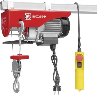 Produktbild von Holzmann ESZ250D 230V Elektrische Winde, Hebezeug 125/250kg
