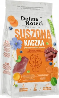 Immagine prodotto di Dolina Noteci Premium Cibo secco per cani con anatra, 9 kg