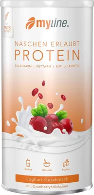 Produktbild von Inkospor Myline Eiweiß 400g Joghurt mit Cranberrystückchen