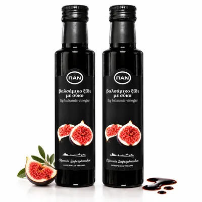 Produktbild von Aceto Balsamico Essig Feige aus natürlichem Traubenmost | Feigen Balsamico | 2x 250ml