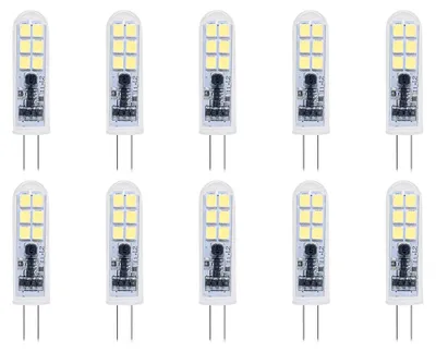 Produktbild von Modee G4 LED Stecklampe 2W 190lm 4000K Neutralweiß 12V 10 Stück