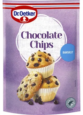 Obrázok produktu pre Čokoládové lupienky Dr. Oetker 100g – kvalitné čokoládové lupienky na pečenie
