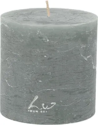 Produktbild von Rasteli Luz Your Senses Stumpfkerze Sense D 9 cm H 9 cm pro 2 Stück