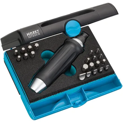 Productafbeelding van Bit-schroevendraaierset 2272/23N (zwart/blauw, 23-delig, 5/16"-bits)
