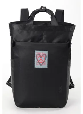 Immagine prodotto di NITRO zaino per il tempo libero zaino con scomparto per laptop Daypacker Collection Mojo Backpack 16L Peace Love Nitro nero