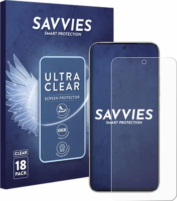 Produktbild von 18x Für Honor X70 Schutzfolie Savvies Displayschutz Display Schutz Folie Klar Transparent