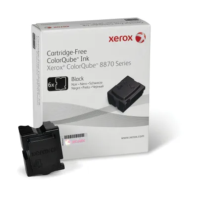 Produktbild von Xerox ColorQube 8700 / 8900 Tintensticks Schwarz (9000 Seiten) - 108R00999, 4 Stück(e), Schwarz, Tintenstrahl, 9000 Seiten, 8700_AS, ColorQube 8900, Vereinigte Staaten