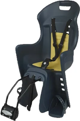Image de Dieffe Bikey Cool Fm Siège Enfant Pour Vélo Arrière Noir Max 22 kg Garçon Noir Max 22 kg
