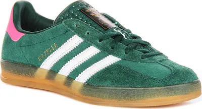 Produktbild von Adidas Gazelle Indoor In Green for Women – 7 UK - 40 2/3 EU - 8.5 US / Green