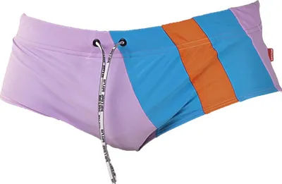 Zdjęcie produktu dla Barcode Berlin Mar Bella Beach Swim Trunk Lavanda-Turchese-Orange