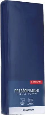 Produktbild von Spannbettlaken, Mikrosatin, gute Qualität 120x200 Dunkelblau