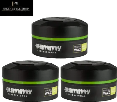 Produktbild von 3x FONEX Gummy Styling Wax Matte Finish 150 ML
