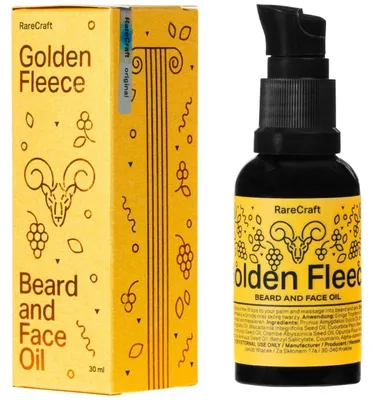 Produktbild von Golden Fleece Bartöl - Golden Fleece - RareCraft - 30 ml