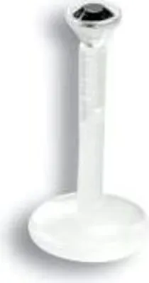 Produktbild von Labret Bioplast Lippen Piercing Aufsatz Transparent Kristall Stein 2,2mm - Schwarz FLAJ - 6.0 Millimeter